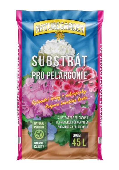 Substrát pro pelargonie 45l, Naturegarden