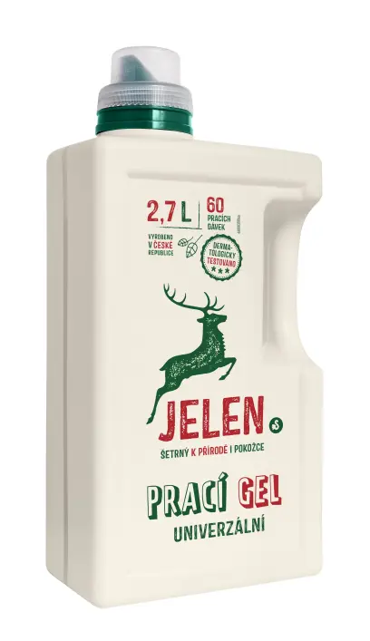 Gel na praní univerzální 60PD 2,7l, Jelen#10371