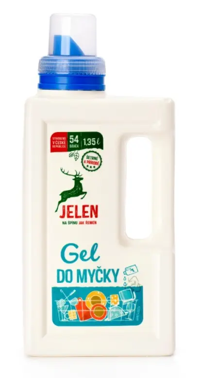 Gel do myčky 1,35l, Jelen