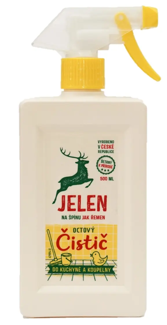 Čistič octový 500ml, Jelen