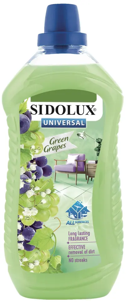 Prostředek čisticí univerzální Green Grapes 1l, Sidolux