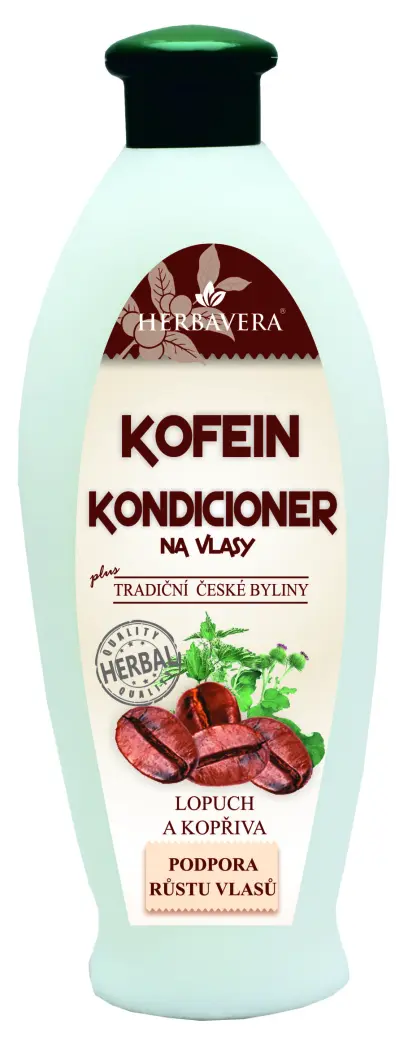 Kondicionér vlasový kofeinový 550ml, Herbavera