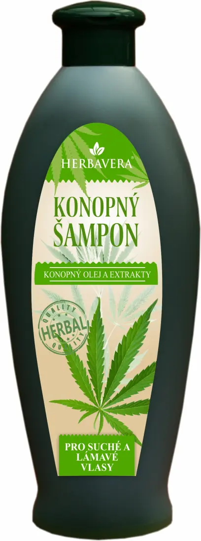 Šampon konopný 550ml, Herbavera