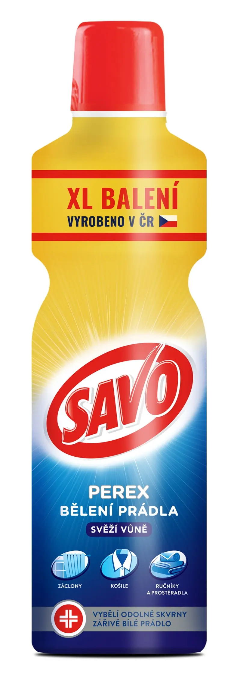 Prostředek na skvrny Perex svěží vůně 1,2l, Savo
