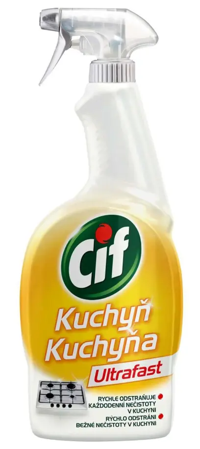 Prostředek na kuchyně rozprašovač 750ml, Cif