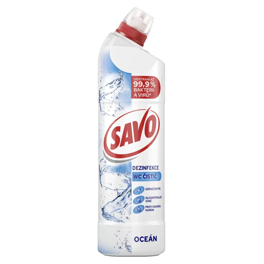 Čistič WC Ocean 700ml, Savo#12345