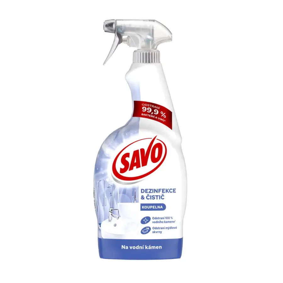 Prostředek dezinfekční Na vodní kámen 700ml, Savo#12346
