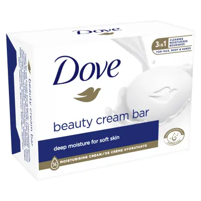 Mýdlo tuhé krémové Beuaty Cream Bar 90g, Dove#12368