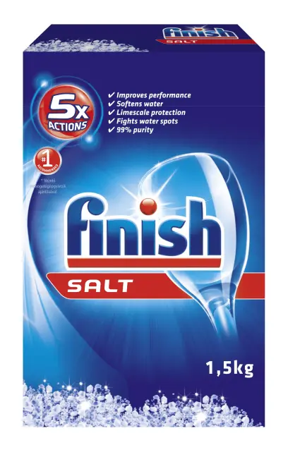 Sůl do myčky 1,5kg, Finish