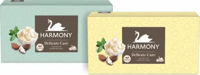 Kapesníky papírové Delicate Care 3 vrstvé box 80ks, Harmony#15043