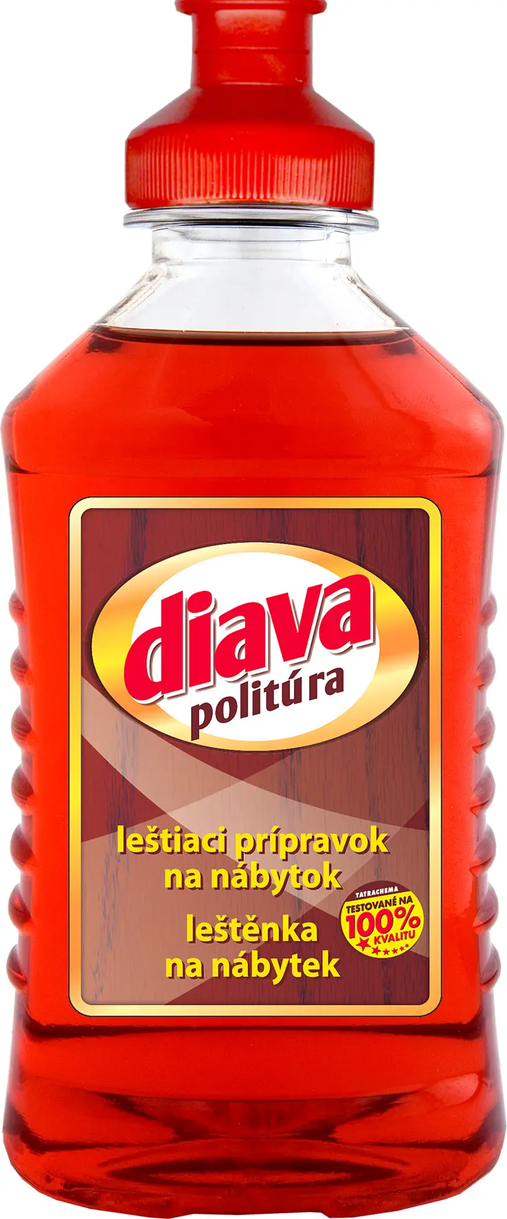 Leštěnka na nábytek tmavá 200ml, Diava
