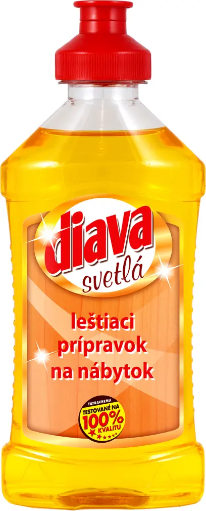 Leštěnka na nábytek světlá 200ml, Diava