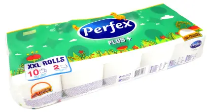 Papír toaletní XXL 2-vrstvý 10ks, Perfex plus#17353