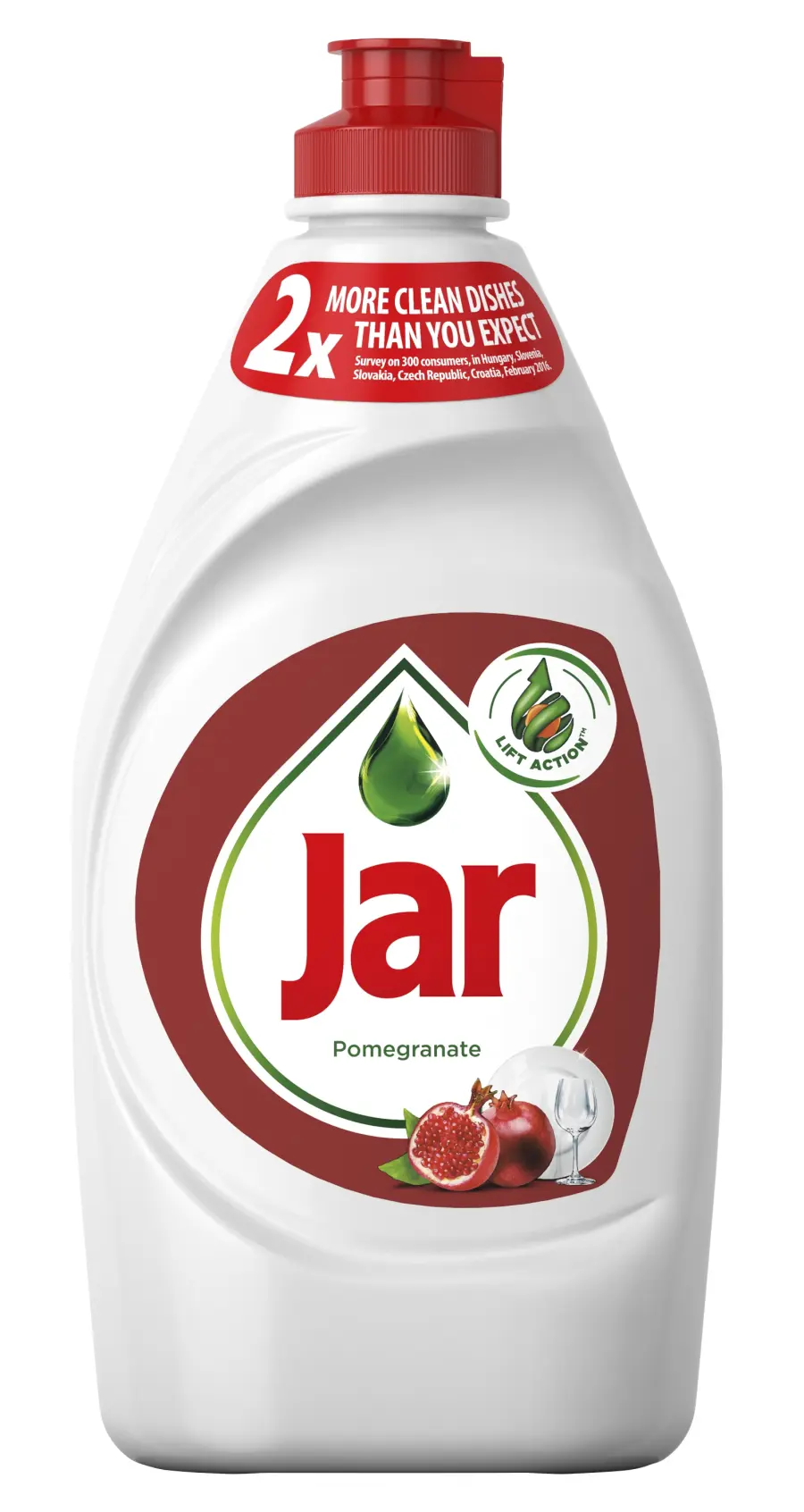 Prostředek na nádobí Pomegranate&Red Orange 900ml, Jar#18235