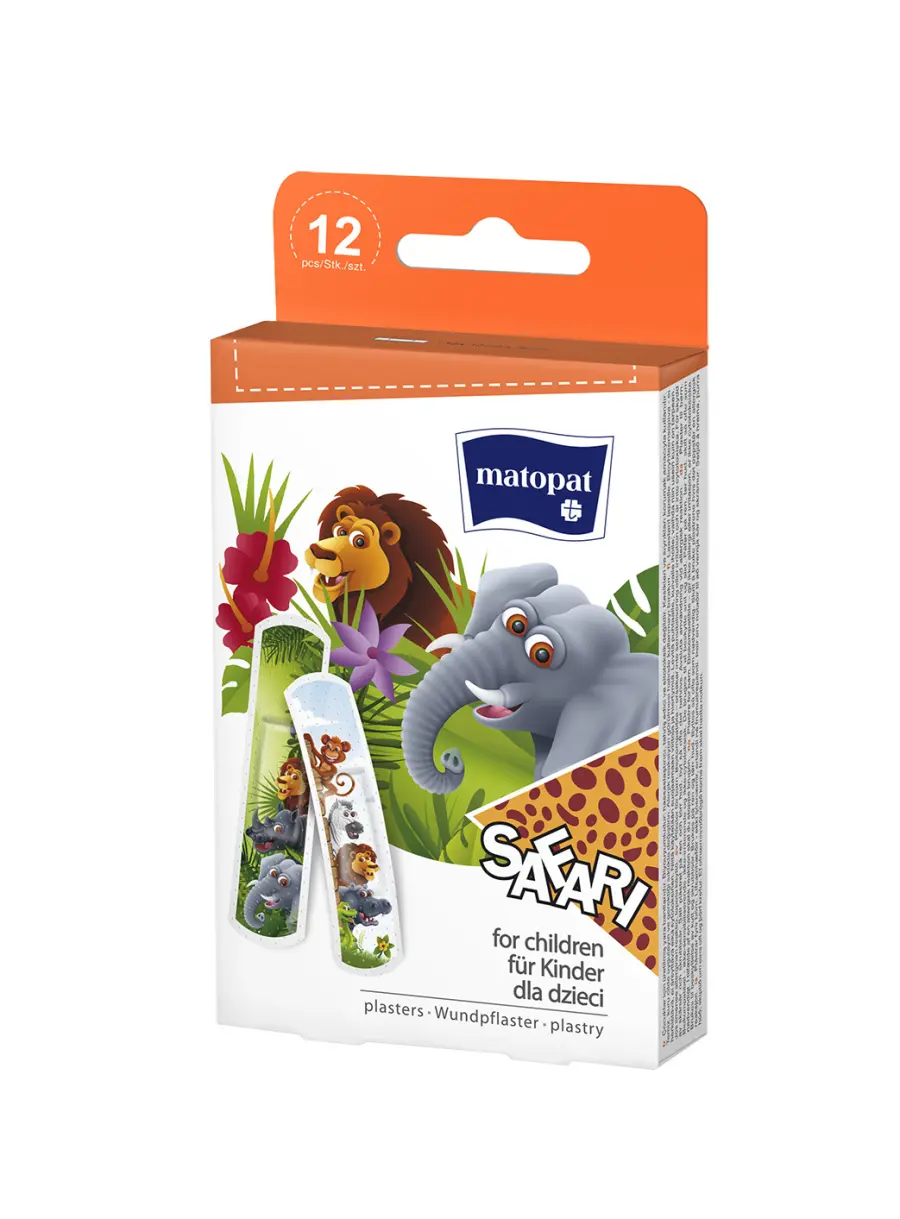 Náplast Safari 12ks#18412