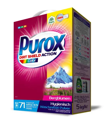 Prášek na praní Color BOX 71PD 5kg, Purox#18631