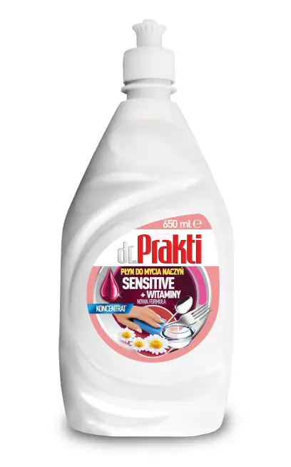 Prostředek na nádobí Sensit&Vitam. 650ml, dr. Prakti#18752