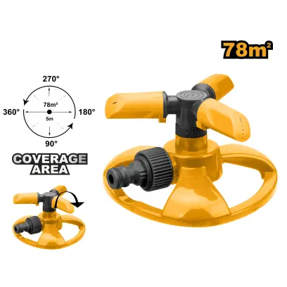 Postřikovač rotační 3-ramenný HPS23602, Ingco#19902