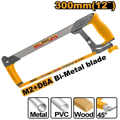 Pilka na kov 300mm, otočná HHF3008, Ingco#20013