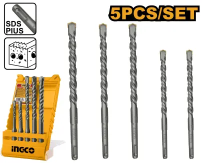 Vrták do kovu, sada 5ks AKD2052, Ingco#20068