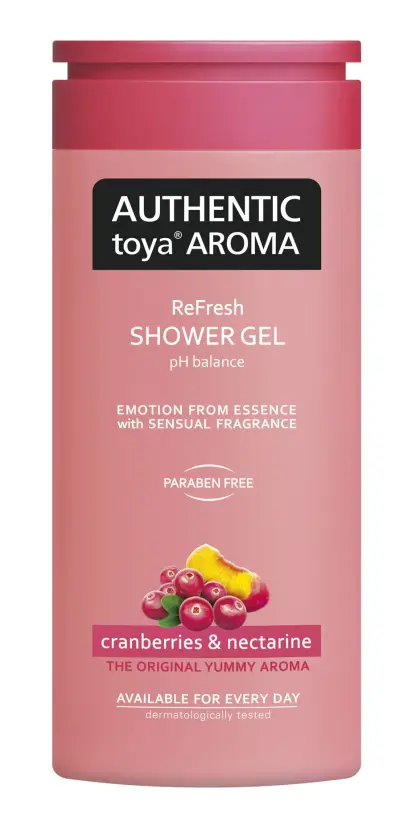 Gel sprch. Cranber.&Nectar. 400ml, Authentic Toya Aroma#20218