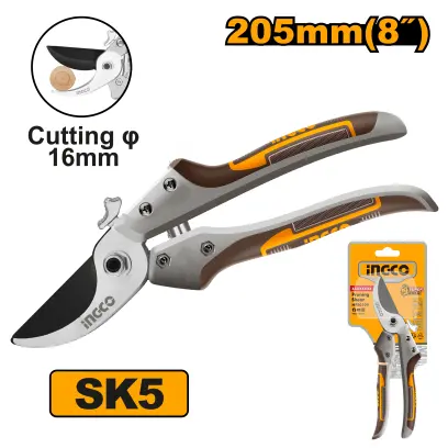 Nůžky zahradní 205mm HPS0308, Ingco#2058