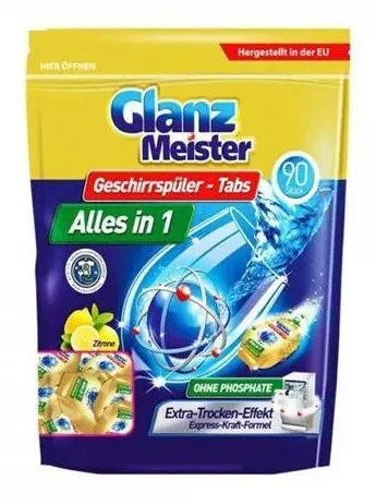 Tablety do myčky 90ks, Glanz Meister#21179