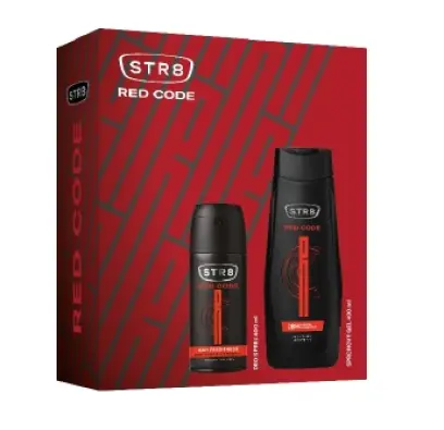 Kazeta dárková Red Code Deo sprej 150ml + SG 400ml, STR8#21320