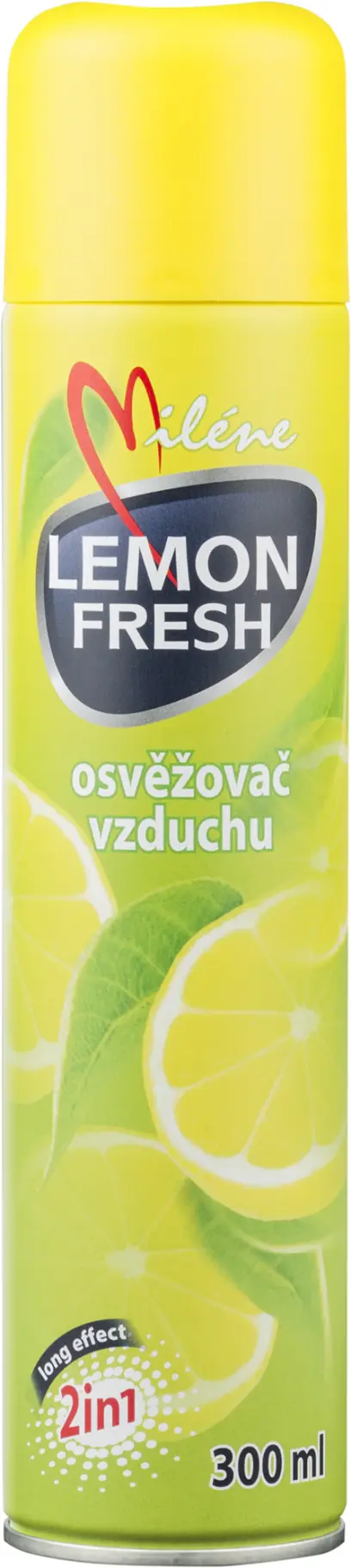 Osvěžovač vzduchu 2v1 Lemon Fresh 300ml, Miléne#21455