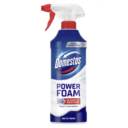 Čistič pěnový toalet a koupel. Power Foam Arctic fresh 435ml, Domestos#21870