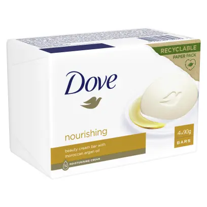 Mýdlo tuhé Nourishing 4x90g, Dove#21883