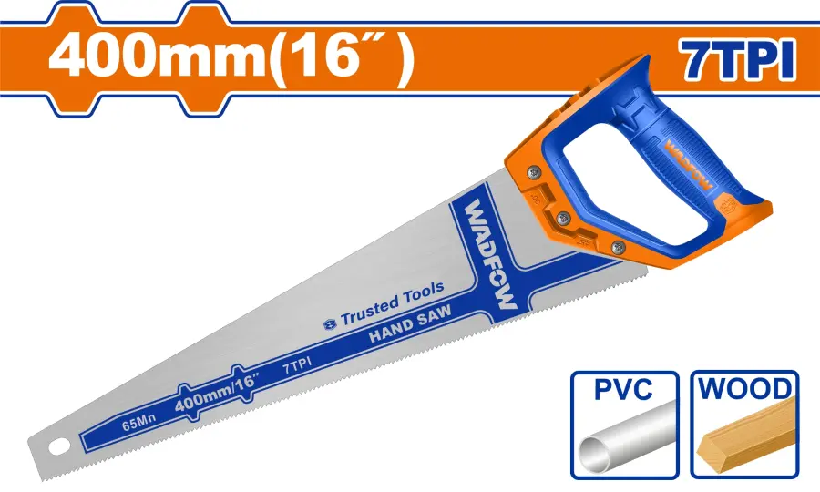 Pilka ocaska na plast a dřevo 400mm WHW1116, Wadfow#23773