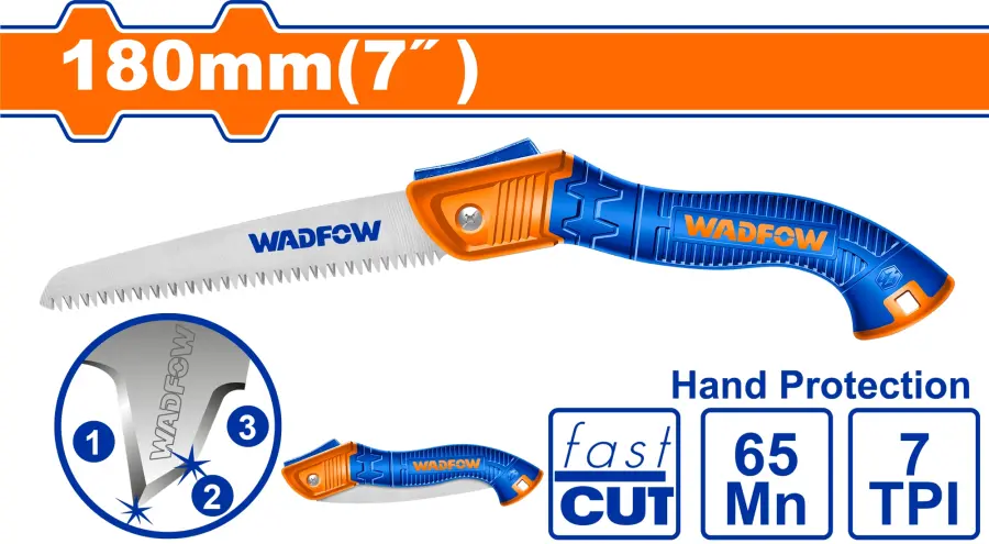 Pilka skládací 180mm WHW4607, Wadfow#23777