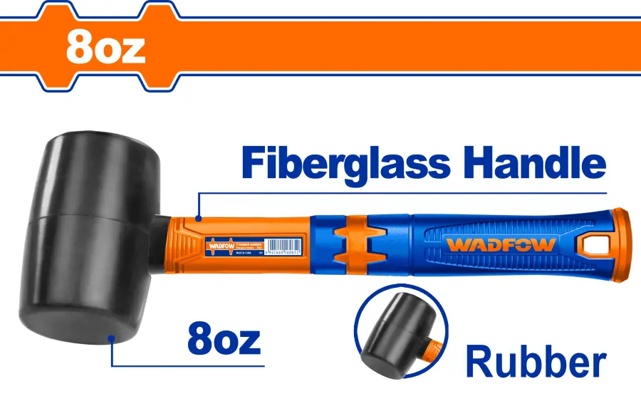 Kladivo gumové 8oz WHM7301, Wadfow#23795