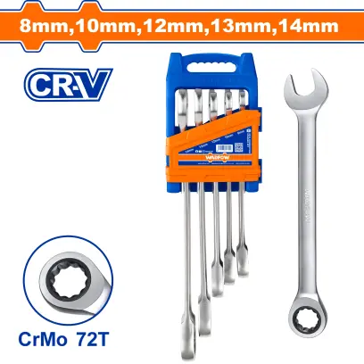 Klíč očkoplochý sada 5ks WSP4205, Wadfow#23803