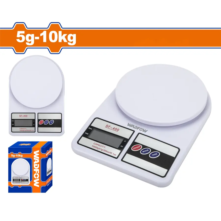 Váha kuchyňská elektronická na 5g-10kg WKE1502, Wadfow#23818