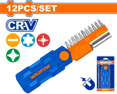 Sada bitů 12ks + držák WBS260, Wadfow#23855