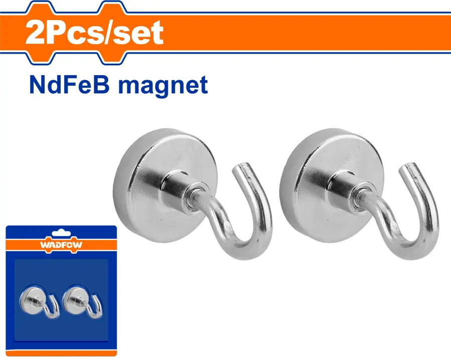 Háček magnetický sada 2ks WZE2K12, Wadfow#23919