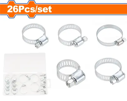 Spona hadicová sada 26ks WHUAB01, Wadfow#23926