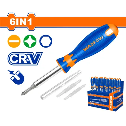 Šroubovák 6 v 1 WSS5506, Wadfow#23963