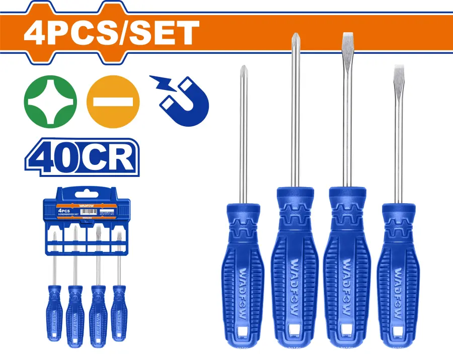 Šroubovák sada 4ks WSS2204, Wadfow#23966