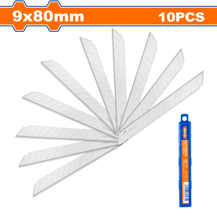 Čepel náhradní 9x80mm, sada 10ks WMK1K09, Wadfow#23976