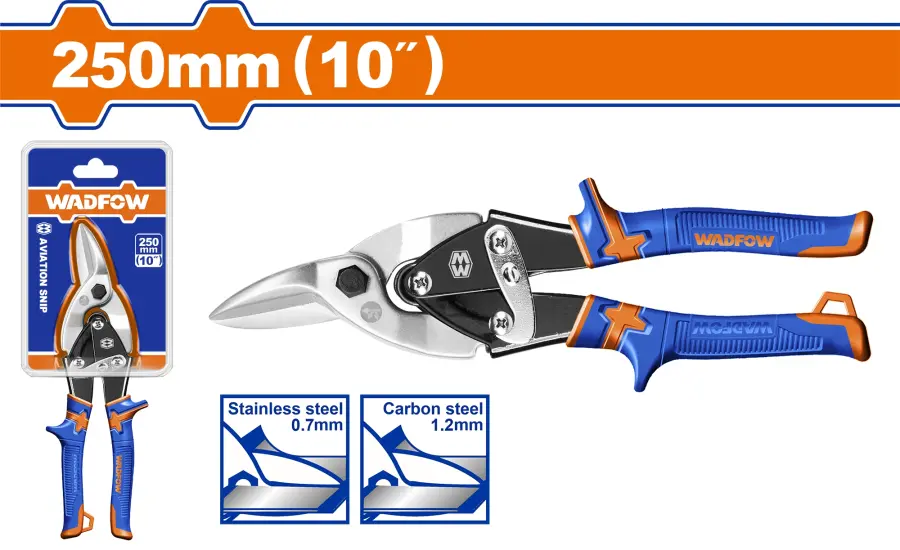 Nůžky na plech zahnuté 250mm 10