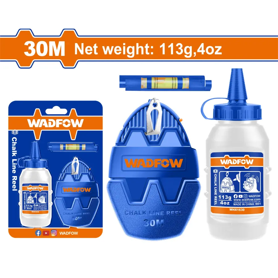 Cívka s křídovým vlascem 30m 4oz WHX1630, Wadfow#23996