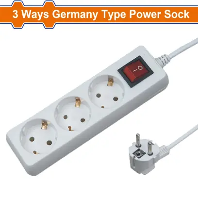 Kabel prodlužovací 3 zásuvky s vypínačem WEJ7303, Wadfow#24014