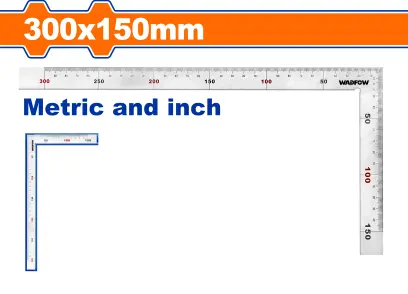 Úhelník tesařský 300x150 mm WSR4330, Wadfow#24038