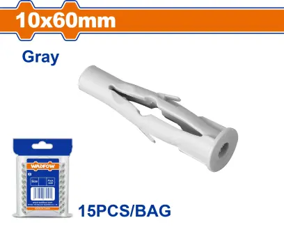 Hmoždinka univerzální 10x60mm, sada 15 ksWXTE931, Wadfow#24093