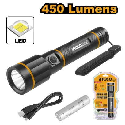 Svítilna LED vodotěsná nabíjecí HCFL1865051, Ingco#25346