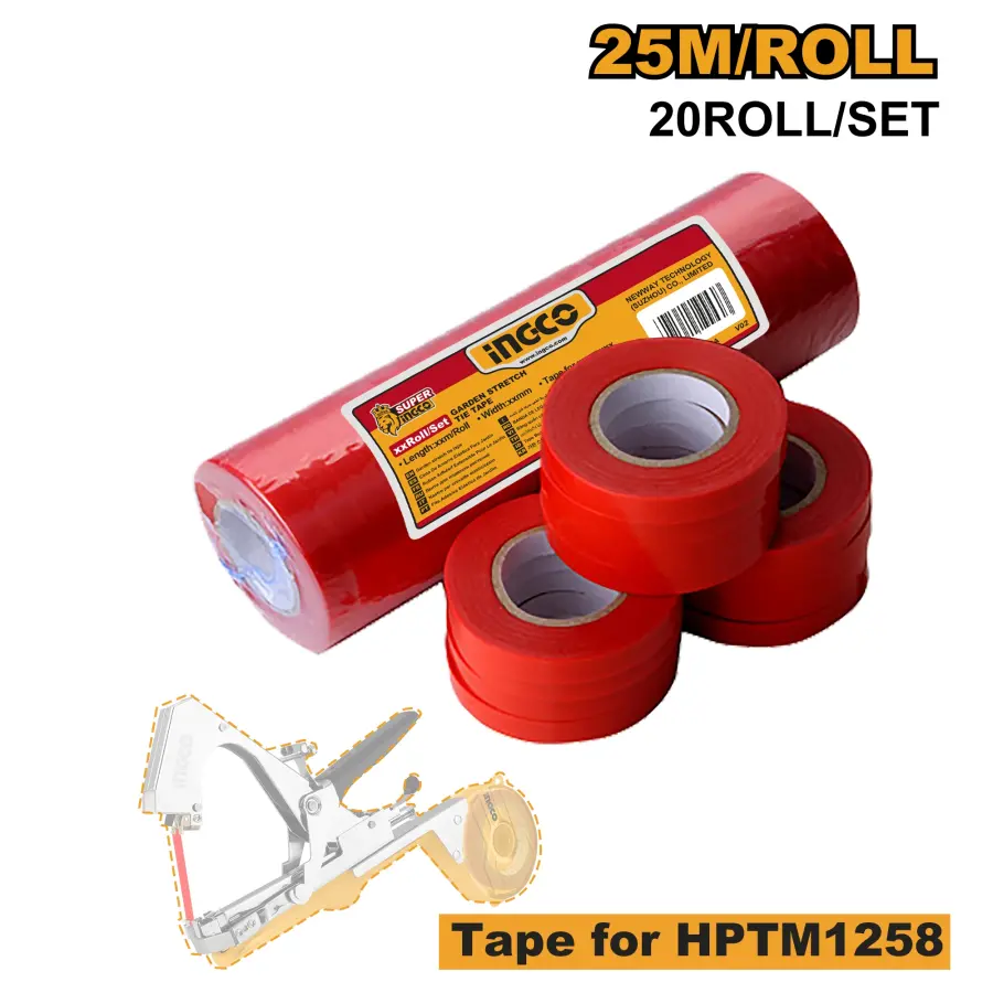 Páska zahradní na upevnění rostlin 25m HPTM1258T, Ingco#25642