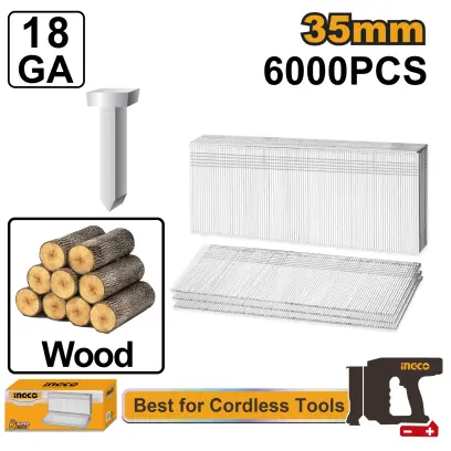 Hřebík sada 600ks na dřevo, 35mm ANA18356, Ingco#26993